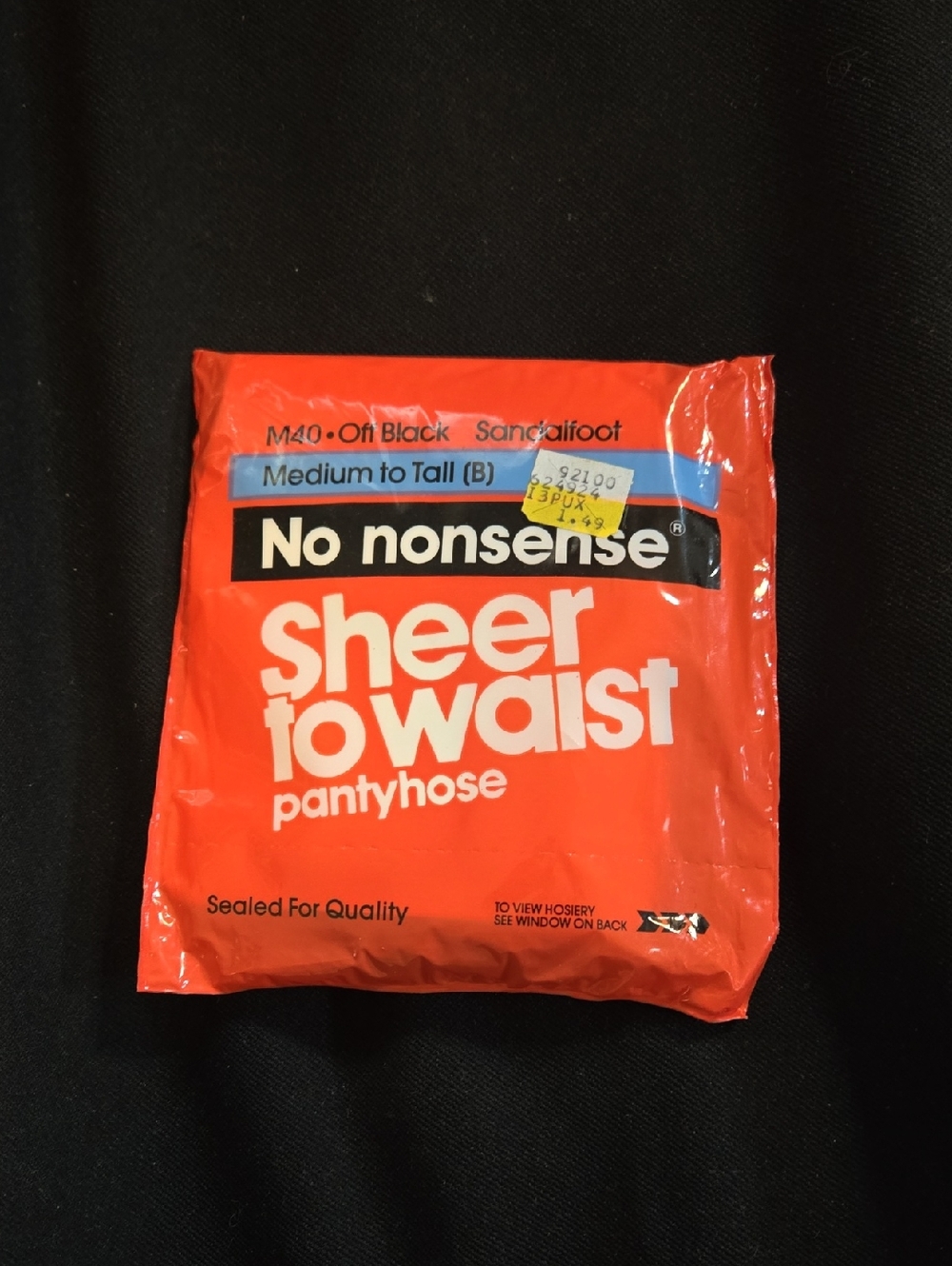No-nonsense: Sheer to waste pantyhose.